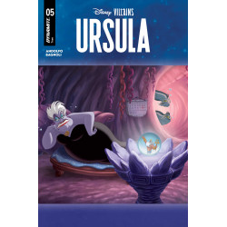 DISNEY VILLAINS URSULA 5 CVR E STORYBOOK ART VAR