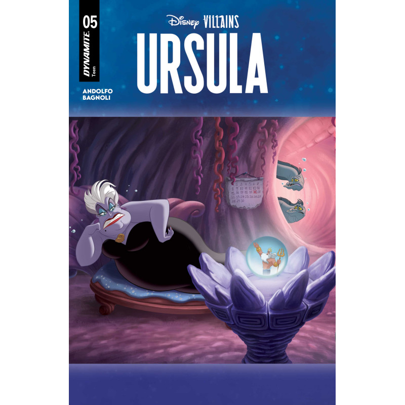 DISNEY VILLAINS URSULA 5 CVR E STORYBOOK ART VAR