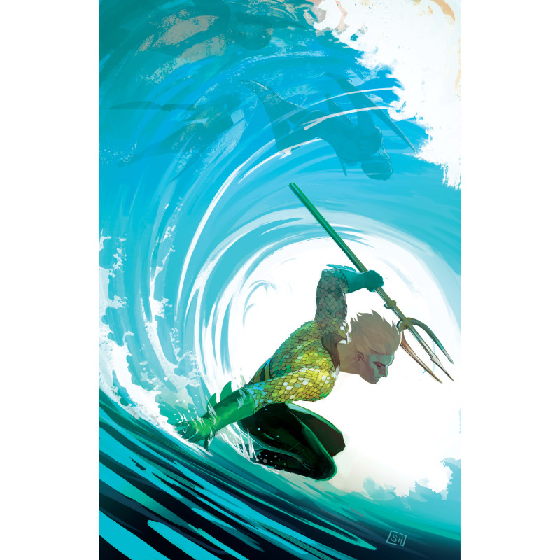 EMPEROR AQUAMAN 18 CVR B STEPHANIE HANS CARD STOCK VAR