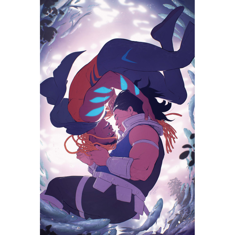 EMPEROR AQUAMAN 18 CVR D BRUKA JONES DC PRIDE CARD STOCK VAR