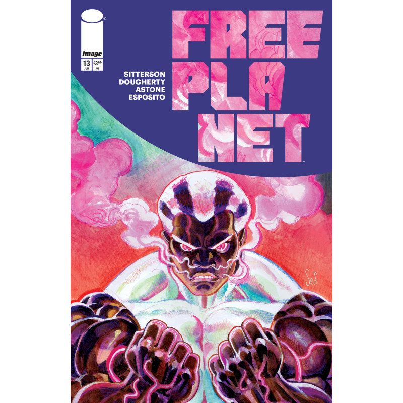 FREE PLANET 13 CVR A JED DOUGHERTY