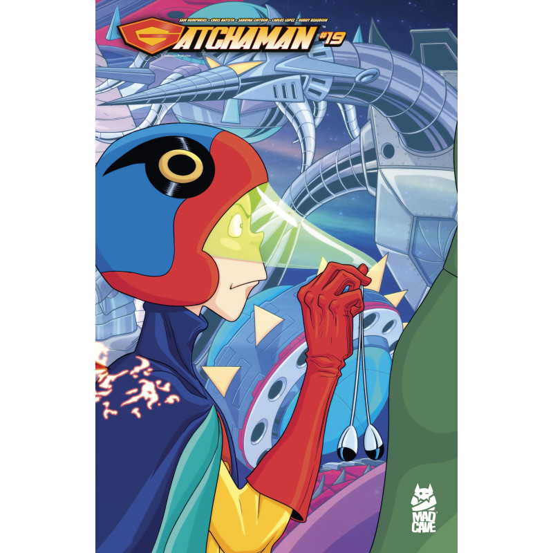 GATCHAMAN 19 CVR B CHRIS BATISTA SABRINA CINTRON CONNECTING VAR