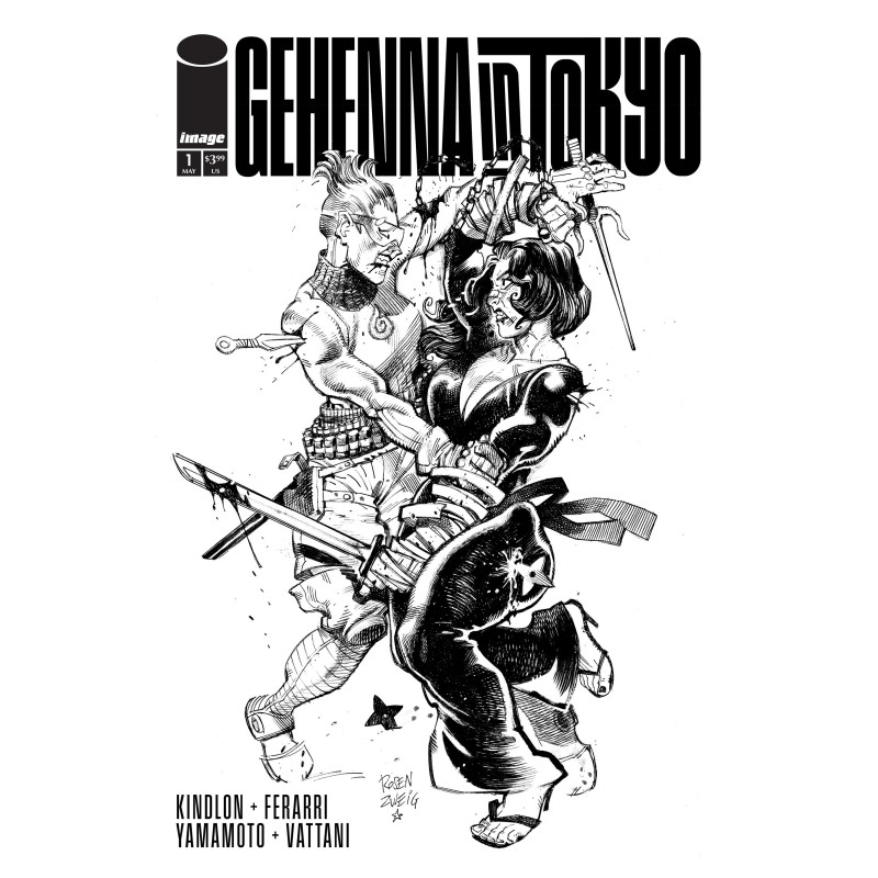 GEHENNA IN TOKYO (ONE SHOT) CVR F MAURIZIO ROSENZWEIG VAR (MR)