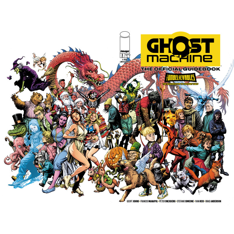 GHOST MACHINE THE OFFICIAL GUIDEBOOK 3 (OF 5) CVR A GARY FRANK & BRAD ANDERSON WRAPAROUND