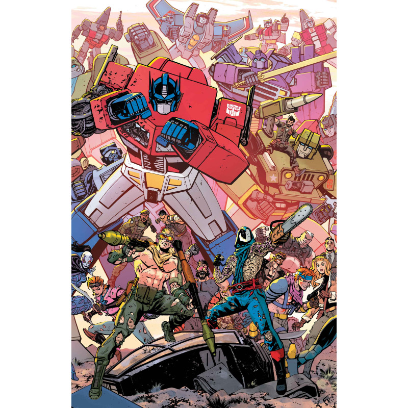 GI JOE 23 CVR F TOM REILLY & ADRIANO LUCAS TRANSFORMERS ENERGON UNIVERSE 3RD ANNIVERSARY VAR