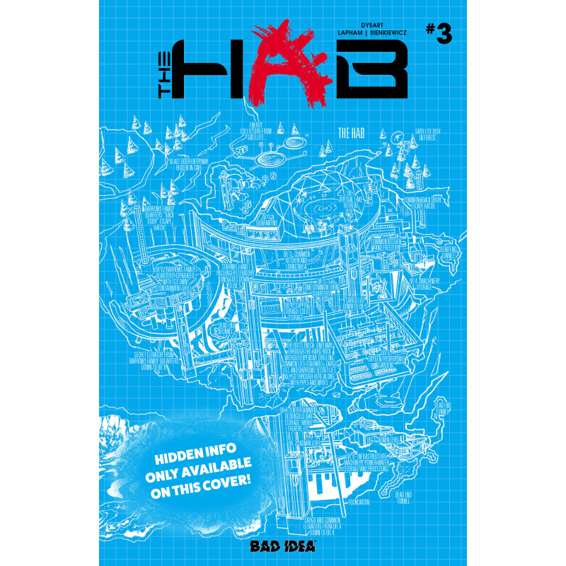 HAB 3 (OF 5) CVR C DAVID LAPHAM BLUEPRINT VAR