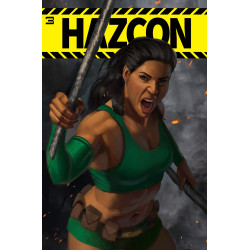 HAZCON 3 (OF 5) CVR C AARON BARTLING PAINTED VAR