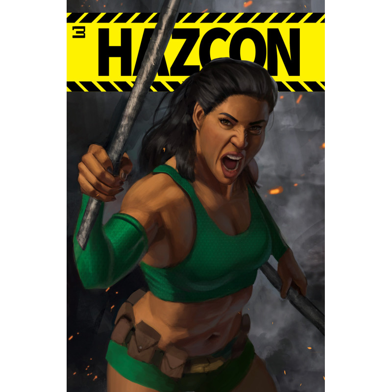 HAZCON 3 (OF 5) CVR C AARON BARTLING PAINTED VAR