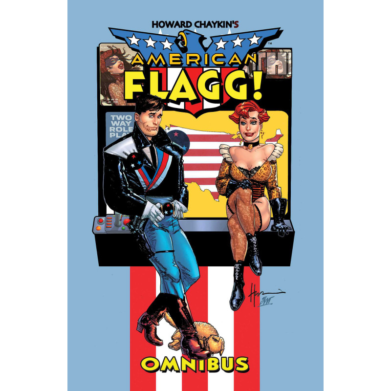 HOWARD CHAYKINS AMERICAN FLAGG OMNIBUS HC (MR)