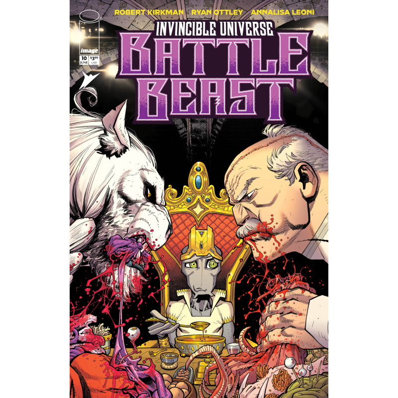 INVINCIBLE UNIVERSE BATTLE BEAST 10 CVR A RYAN OTTLEY & ANNALISA LEONI
