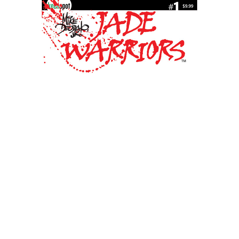 JADE WARRIORS 1 CVR C BLANK SKETCH VAR