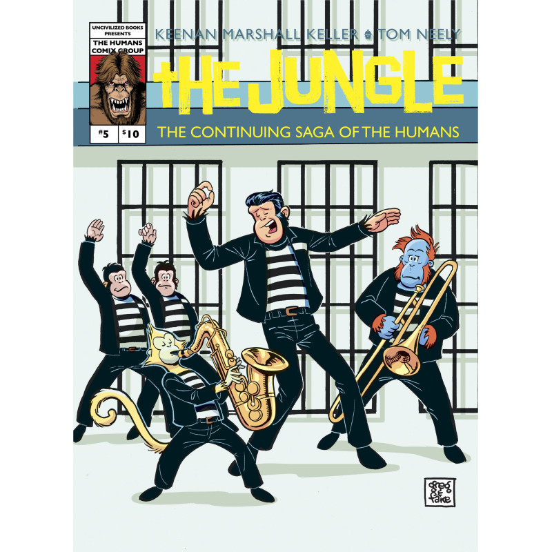 JUNGLE 5 (OF 5) CVR B GREG & FAKE (MR)