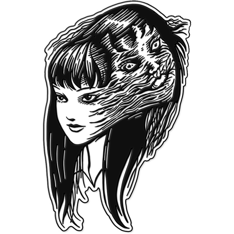 JUNJI ITO TOMIE ENAMEL PIN BADGE