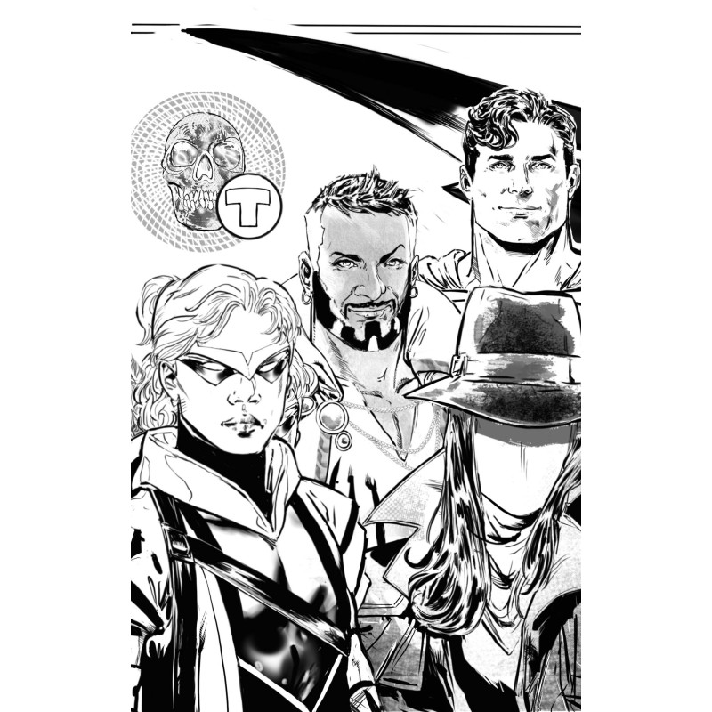 JUSTICE LEAGUE DREAM GIRLS A DC PRIDE EVENT 1 (OF 4) CVR B PHIL JIMENEZ CONNECTING CARD STOCK VAR