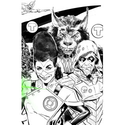 JUSTICE LEAGUE DREAM GIRLS A DC PRIDE EVENT 4 (OF 4) CVR B PHIL JIMENEZ CONNECTING CARD STOCK VAR