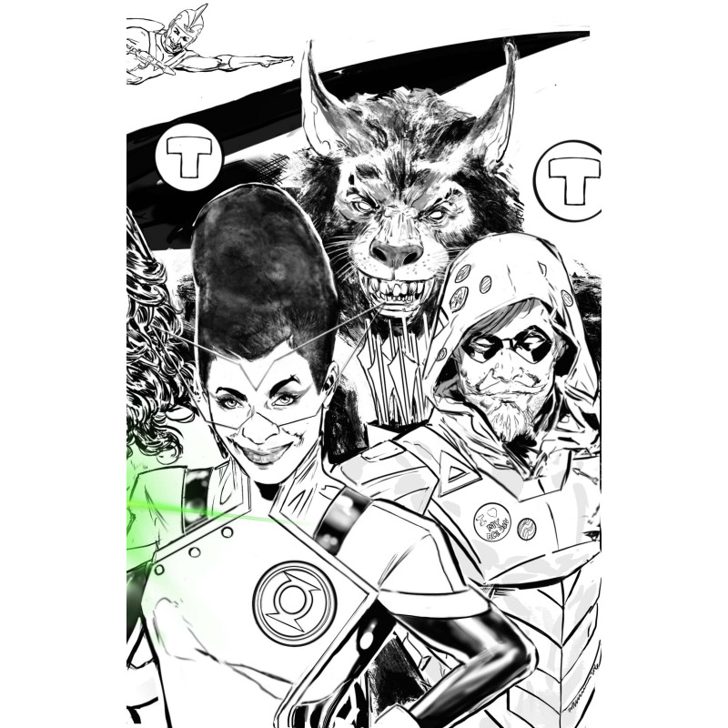 JUSTICE LEAGUE DREAM GIRLS A DC PRIDE EVENT 4 (OF 4) CVR B PHIL JIMENEZ CONNECTING CARD STOCK VAR