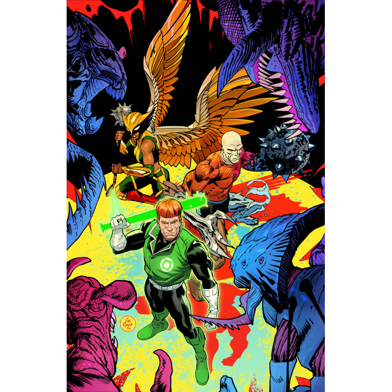 JUSTICE LEAGUE UNLIMITED 20 CVR A DAN MORA