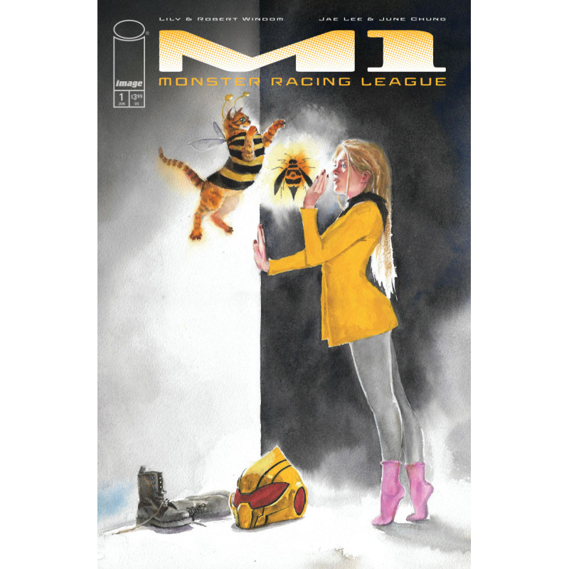 M1 MONSTER RACING LEAGUE 1 CVR B JON J MUTH VAR