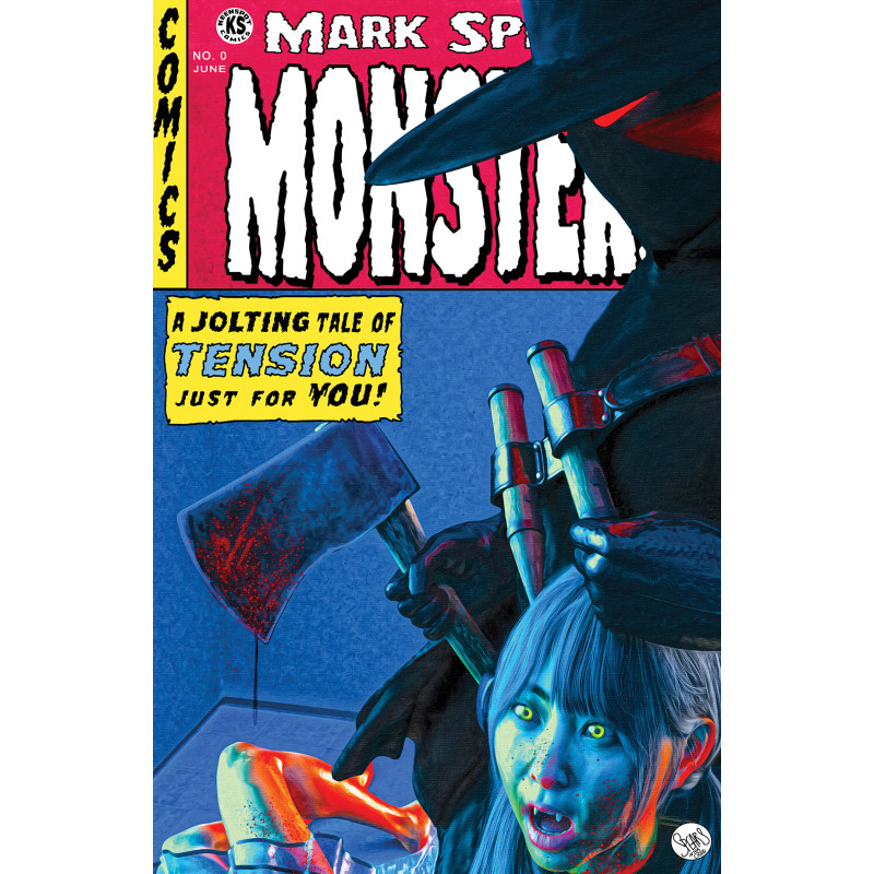 MARK SPEARS MONSTERS 0 DELUXE EDITION (ONE SHOT) CVR C MARK SPEARS CRIME SUSPEN STORIES 22 HOMAGE VAR