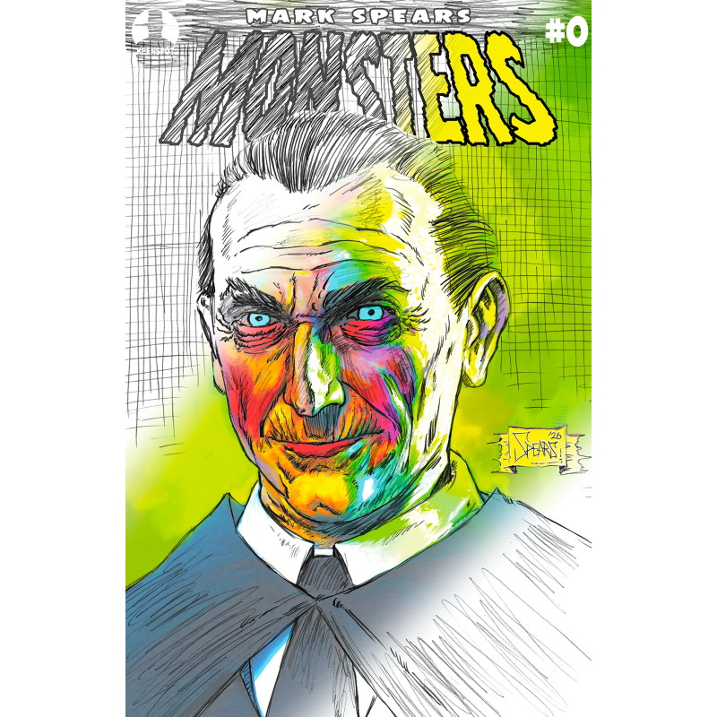 MARK SPEARS MONSTERS 0 DELUXE EDITION (ONE SHOT) CVR D MARK SPEARS DRACULA SKETCH VAR