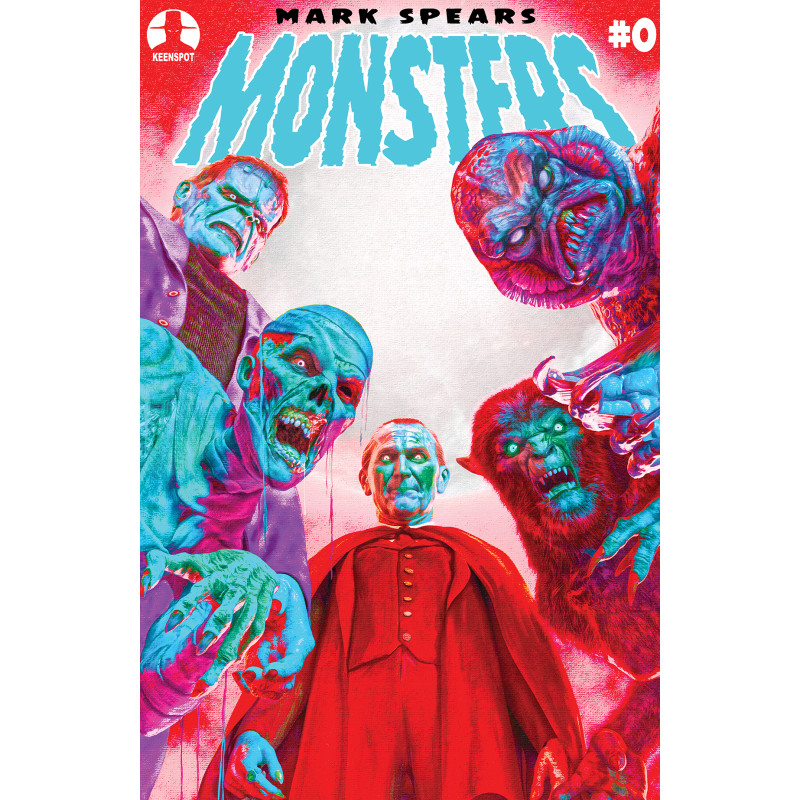 MARK SPEARS MONSTERS 0 DELUXE EDITION (ONE SHOT) CVR E MARK SPEARS THE SQUAD VAR