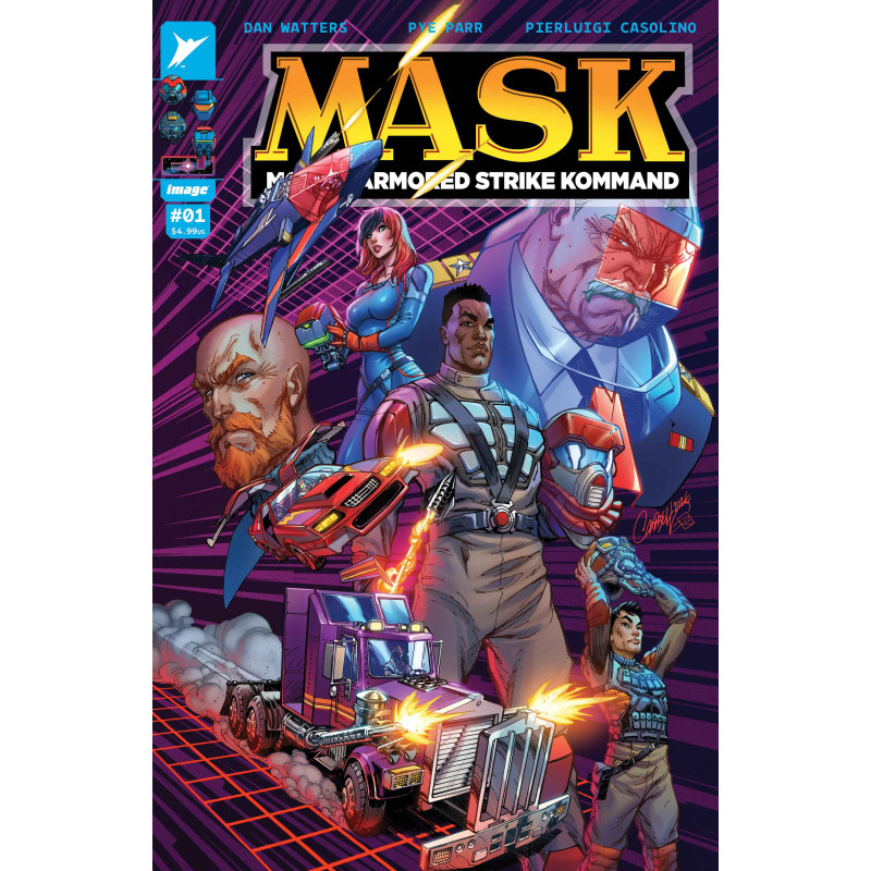 MASK 1 CVR B J SCOTT CAMPBELL & SABINE RICH VAR
