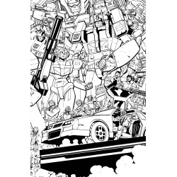 MASK 1 CVR F TOM REILLY ENERGON UNIVERSE THIRD ANNIVERSARY B&W CONNECTING VAR