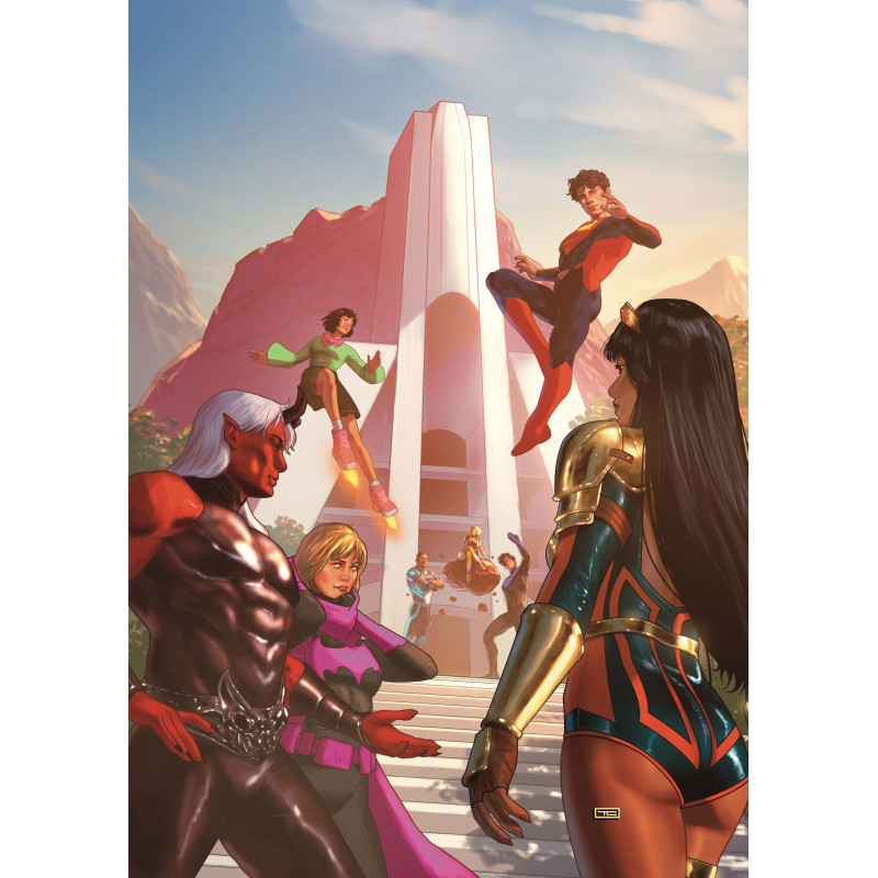 NEW TITANS 36 CVR A TAURIN CLARKE