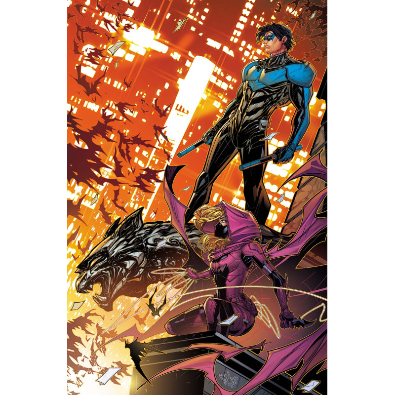 NEW TITANS 36 CVR C JONBOY MEYERS CARD STOCK VAR