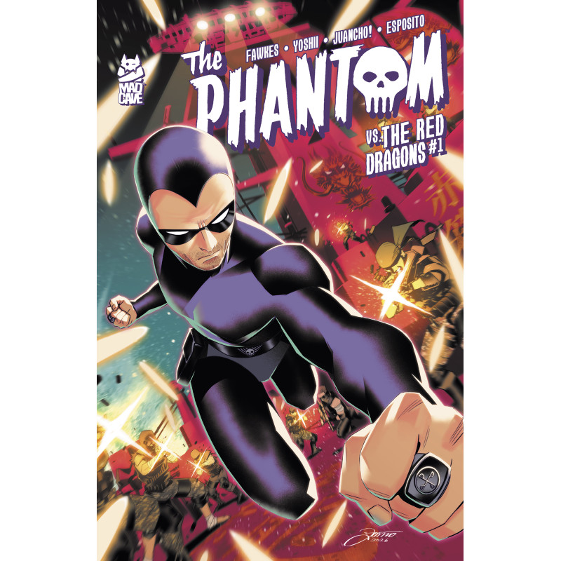 PHANTOM VS THE RED DRAGONS (ONE SHOT) CVR A ALESSIO ZONNO