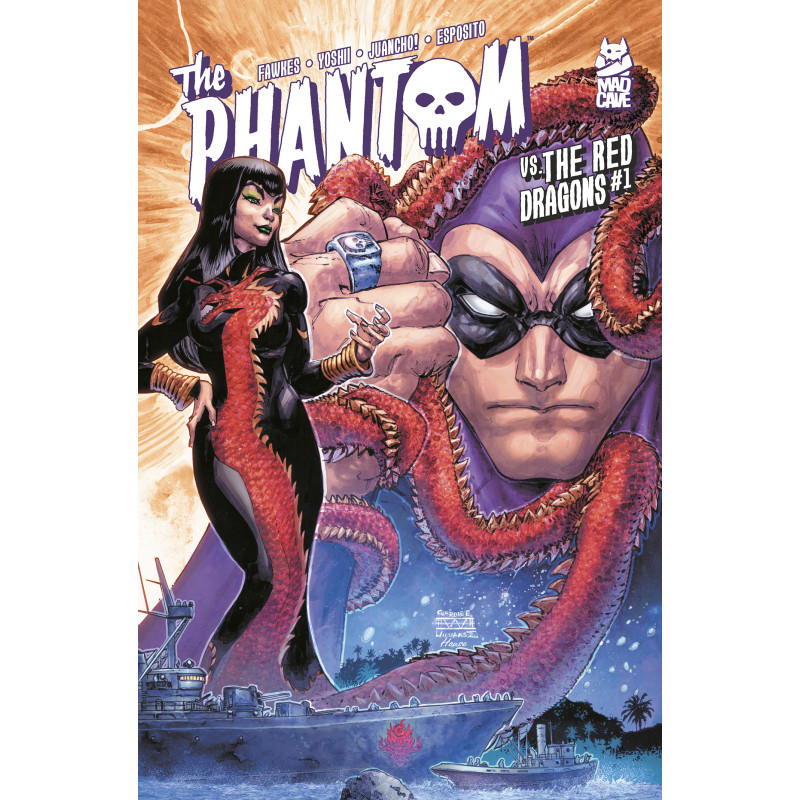 PHANTOM VS THE RED DRAGONS (ONE SHOT) CVR B FREDDIE WILLIAMS II ANDREW DALHOUSE VAR