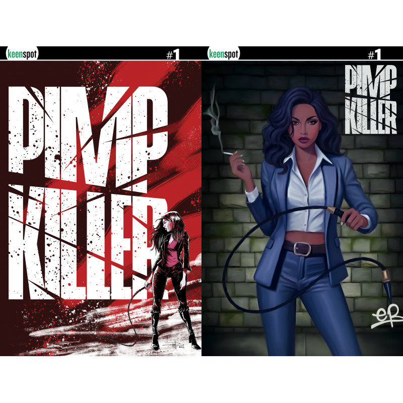 PIMP KILLER 1 CVR D PHILLIP GINN & ELLE PETROVICH HOLOFOIL FLIP VAR (MR)