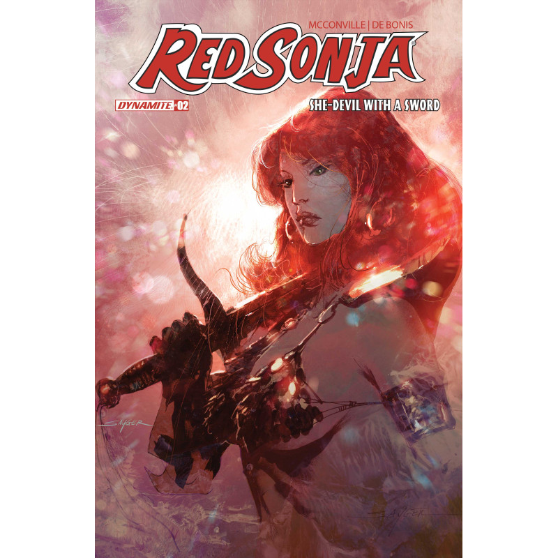 RED SONJA SHE DEVIL WITH A SWORD 2 CVR A STUART SAYGER