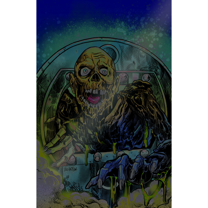 RETURN LIVING DEAD 1 LIMITED EDITION HOLOFOIL CVR Limited to 99 Copies Allocations May Occur Previously Solicited Thru Diamond (