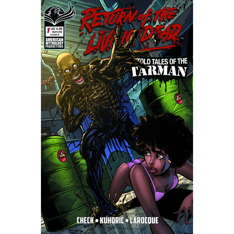 RETURN LIVING DEAD UNTOLD TALES OF TARMAN 1 CVR B TIM SEELEY VAR (MR) Previously Solicted Thru Diamond