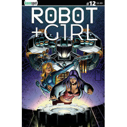 ROBOT + GIRL 12 CVR B JEFFREY EDWARDS VAR