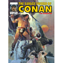 SAVAGE SWORD OF CONAN ORIGINAL COMICS OMNIBUS VOL 08 DIRECT MARKET EDITION BILL SIENKIEWICZ CVR (MR)