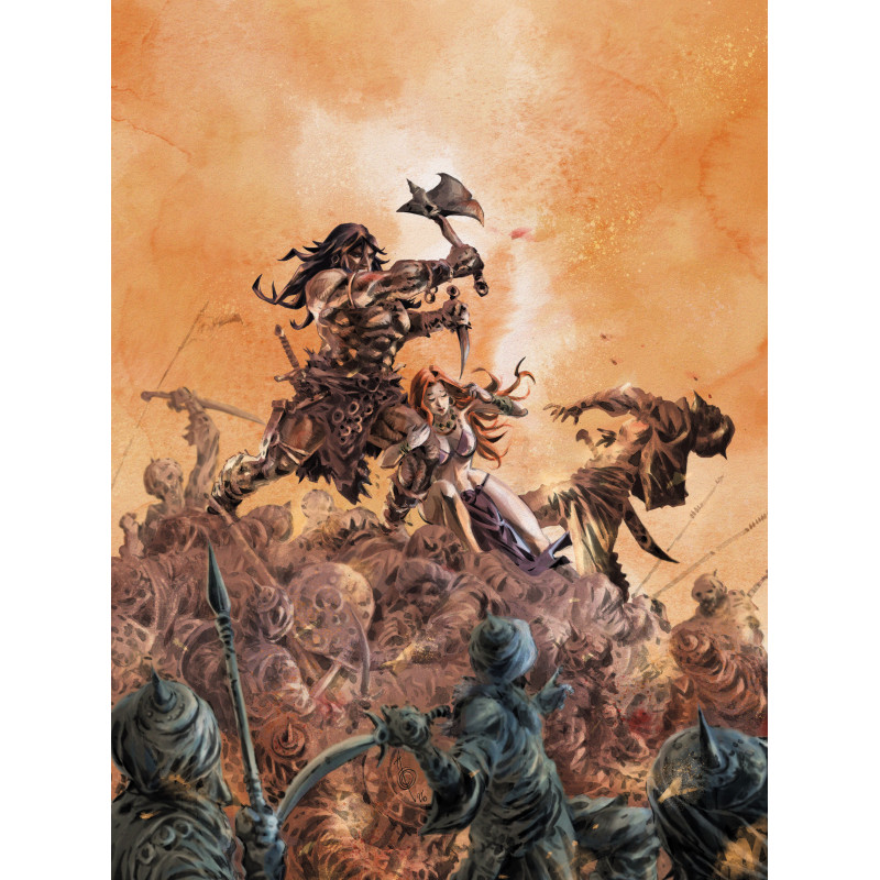 SAVAGE SWORD OF CONAN REFORGED 5 CVR C ALAN QUAH VIRGIN VAR (MR)