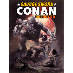 SAVAGE SWORD OF CONAN REFORGED TP VOL 01 DIRECT MARKET EDITION BORIS VALEJO CVR (MR)