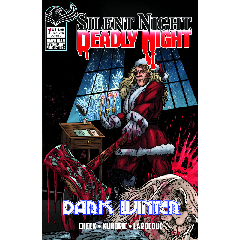 SILENT NIGHT DEADLY NIGHT DARK WINTER 1 (OF 2) CVR C BUZ HASSON VAR (MR) Previously Solicted Thru Diamond