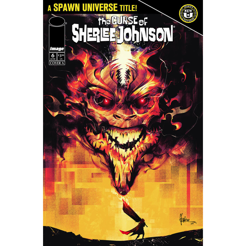 SPAWN THE CURSE OF SHERLEE JOHNSON 6 CVR A JONATHAN GLAPION