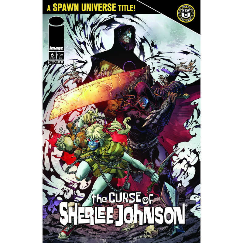 SPAWN THE CURSE OF SHERLEE JOHNSON 6 CVR B BRETT BOOTH VAR