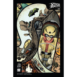 SPEED RACER 9 CVR B JESSE LONERGAN RETRO CONNECTING VAR