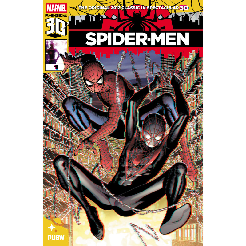 SPIDER MEN (2012) 1 PAN DIMENSIONAL 3D EDITION