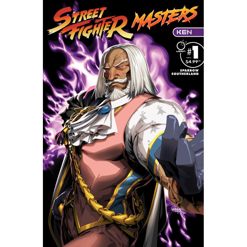 STREET FIGHTER MASTERS KEN 1 (ONE SHOT) CVR C JEFFREY CRUZ VAR
