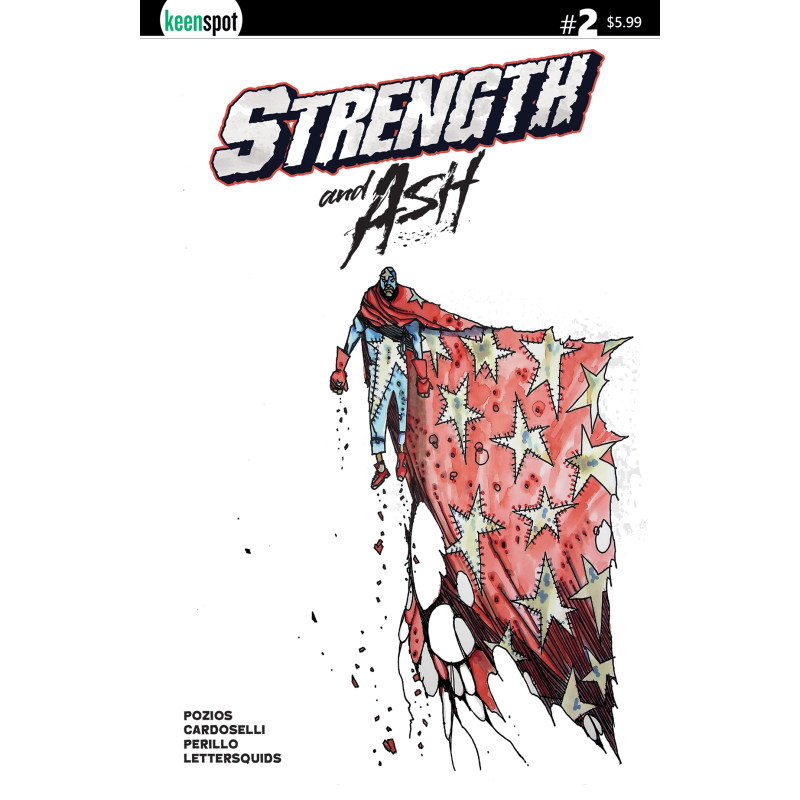 STRENGTH & ASH 2 CVR B STEFANO CARDOSELLI & FRANCESCA PERILLO TATTERED CAPE VAR