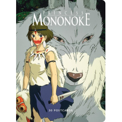 STUDIO GHIBLI PRINCESS MONONOKE 30 POSTCARDS Previously Offered Thru Other Distributors
