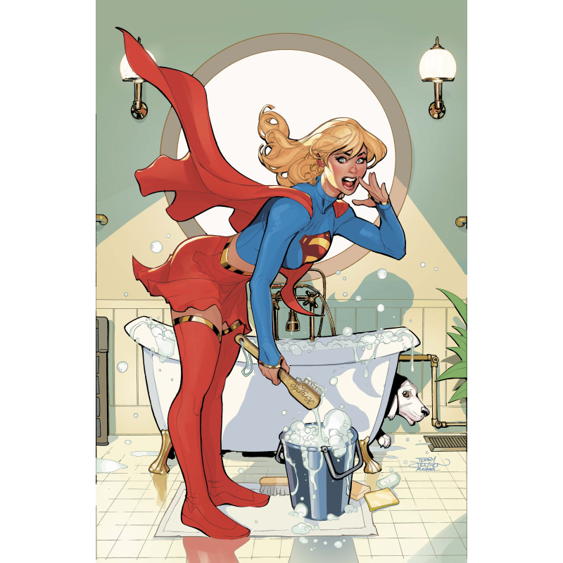 SUPERGIRL 14 CVR B TERRY DODSON CARD STOCK VAR (THE REIGN OF THE SUPERBOYS)