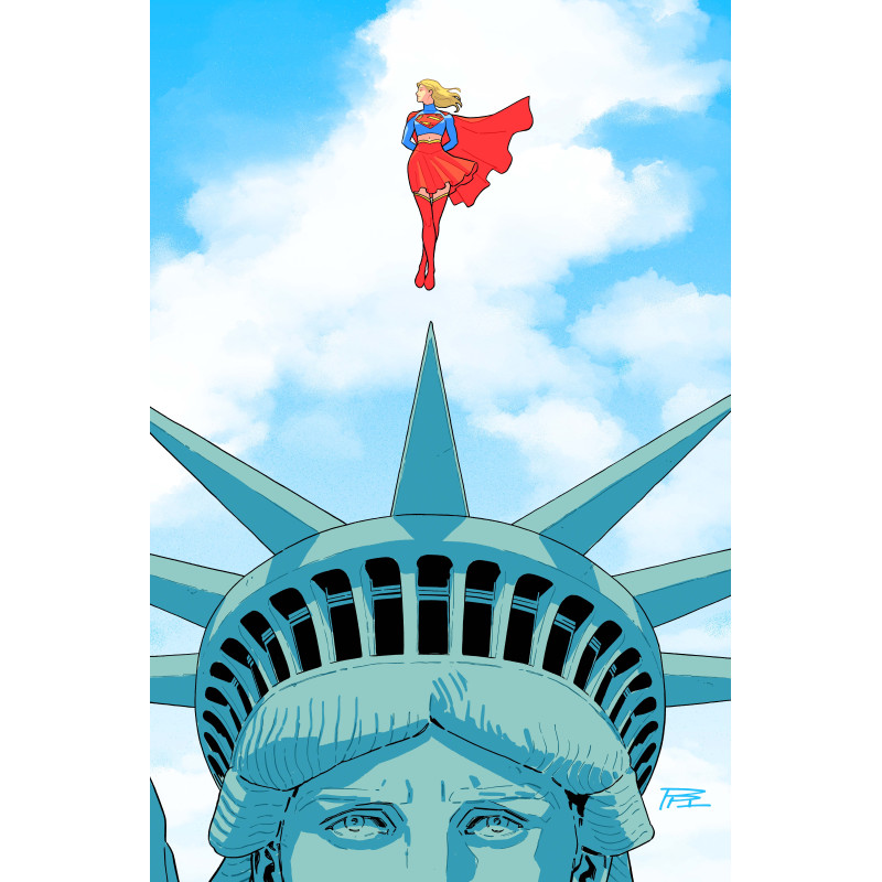 SUPERGIRL 14 CVR C BRUNO REDONDO CARD STOCK VAR (THE REIGN OF THE SUPERBOYS)