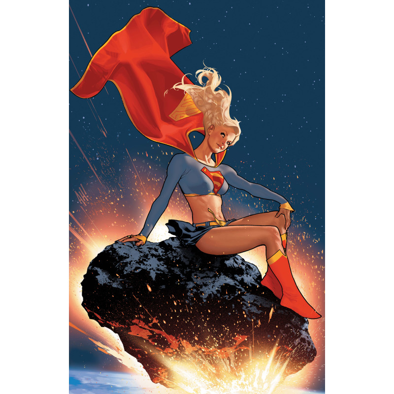 SUPERGIRL AND THE LEGION OF SUPER HEROES 23 FACSIMILE EDITION CVR A ADAM HUGHES